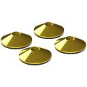 AudioSerenity 20mm Polished Brass x 4 Spike Shoes